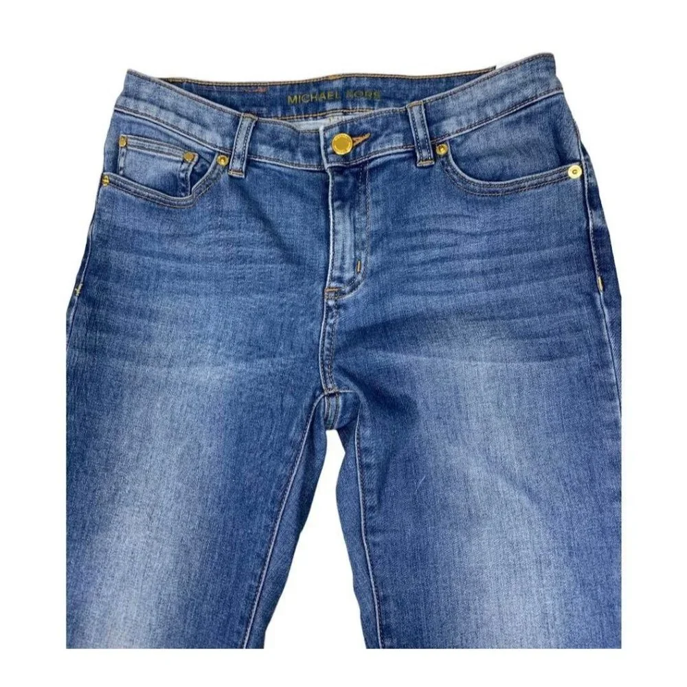 Michael Kors Boot Cut Jeans Size 4 Selma Flare - Picture 5 of 5